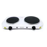 ORION Kétlapos elektromos főzőlap 2000W öntöttvas fehér OEP-W2602