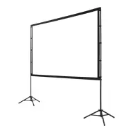 EVEREST KTP-100 portable screen 100" 221 x 125 cm black frame 43433