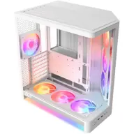 NZXT H6 RGB+ (2026) fehér CC-H62FW-P1