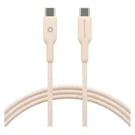 DBRAMANTE1928 USB-C - USB-C kábel fonott 1.5m Power Delivery 60W bézs CB20CCBE7209