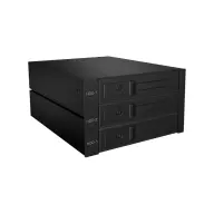 ICY BOX IB-563SSK 3x 3.5" SAS/SATA HDD beépítő keret 2x 5.25" Hot-Swap fekete 56003