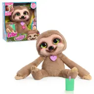JUST PLAY FurReal Snuggles mosolygó lajhár interaktív plüss NÉMET nyelvű 28209