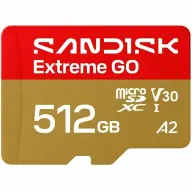 SANDISK Extreme GO 512GB MicroSDXC 240 MB/s SDSQXGN-512G-GN6MN