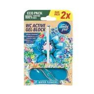 AMBI PUR Toilet cleaner block 2x45 g water flowers KHT1591