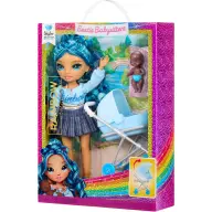 MGA ENTERTAINMENT Rainbow High Jr. High Bestie Babysitters Skyler Bradshaw baba 248507-EUC