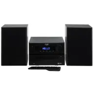 ADLER AD 1917 Hordozható Hi-Fi mikrorendszer Bluetooth USB fehér-fekete
