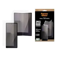 PANZERGLASS Képernyővédő fólia 2db extra karcálló ütésállóság külső + belső kijelző Samsung Galaxy Z Fold8 Ultra átlátszó PG54787 OEM
