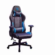 BEWELLO TitanForce gamer szék párnával fekete/kék BMD1124BL