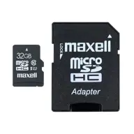 MAXELL MicroSDHC kártya 32GB X-Series Class10 + adapter 854718