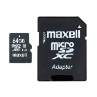 MAXELL MicroSDXC kártya 64GB X-Series Class10 + adapter 854988