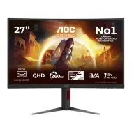 AOC Gaming monitor 27" QHD Curved VA 260Hz fekete CQ27G4Z2
