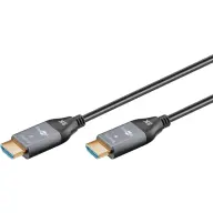 GOOBAY HDMI 2.1 Optikai (AOC) Összekötő Fekete-Szürke 20m 76275
