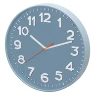 SOMOGYI ELECTRONIC Ceas de perete 30 cm gri-albăstrui