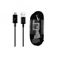 Samsung EP-DG925UBE USB / microUSB töltő- és adatkábel fekete ECO csomagolásban