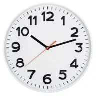 SOMOGYI ELECTRONIC Ceas de perete 30 cm alb LUSE093
