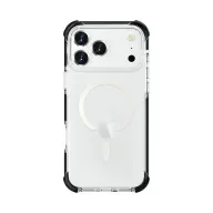 CELLECT Na udarce odporen magnetni silikonski hrbtni ovitek za iPhone 17 Pro Max / iPhone 18 Pro Max črn