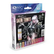 AMMO IONIC Arnau Lázaro Skin Tones akril festék készlet 12 db AMIGIONIC0452