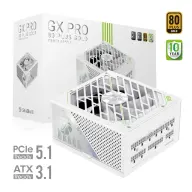 GAMEMAX Tápegység 850W 80 PLUS Gold moduláris fehér GX PRO 850G WH