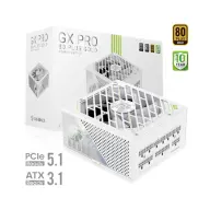 GAMEMAX Tápegység 750W 80 PLUS Gold moduláris fehér GX PRO 750G WH
