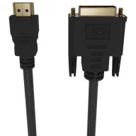 GEMBIRD HDMI DVI-D transformator Crno 1.8m CC-HDMI-DVI-6