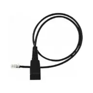 JABRA Quick Disconnect RJ-10 transformator Crno 50cm 8800-00-01