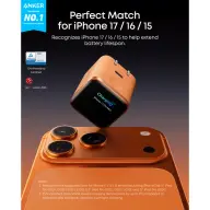 ANKER A121DGO1 Nano Charger (45W - Smart Display) orange