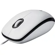 LOGITECH B100 vezetékes optikai egér fehér 910-005004