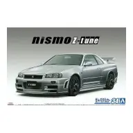 AOSHIMA Nismo BNR34 Skyline GT-R Z-Tune 2004 autó modell
