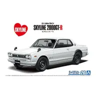 AOSHIMA Nissan KPGC10 Skyline HT2000GT-R 71 autó modell