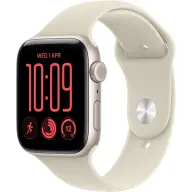 APPLE Watch SE3 v2 GPS + Cellular 44mm csillagfény alumínium tok homok sportszíj M/L mjln4mp/a
