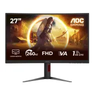 AOC Gamer monitor AGON 27" FullHD 240Hz fekete C27G4Z2