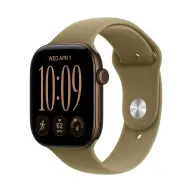 APPLE Watch Series 12 GPS 46mm sötétbronz alumínium tok olívazöld sportszíj M/L mjeu4mp/a