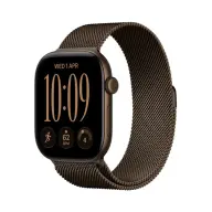 APPLE Watch Series 12 GPS + Cellular 42mm sötét bronz alumínium tok sötét bronz milánói szíj MKDK4ZR/A