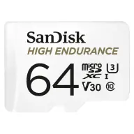 SANDISK High Endurance 64GB MicroSDXC 40 MB/s 183566