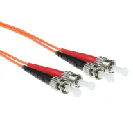 ACT CONNECTIVITY Fiber Optic ST Összekötő Narancssárga 10m RL1010