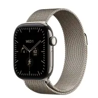 APPLE Watch Series 12 GPS + Cellular 42mm natúr titán tok natúr milánói szíj mjgh4mp/a