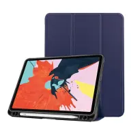 GIGAPACK ipad air 11 (2025) tok álló bőr hatású aktív flip ceruza tartó sötétkék