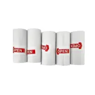 VALUE Tekercses hőpapír hőnyomtatóhoz 57 mm fehér 5 db