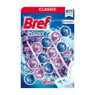 BREF WC Power Aktiv Lavender scented balls 3x50g