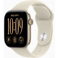 APPLE Watch S12 GPS 42mm M/L világos arany homokszín sportpánttal mjee4mp/a
