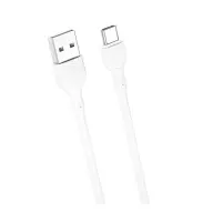 XO USB 2.0 Type C Összekötő Fehér 2m XO-NB200