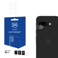 3MK Google Pixel 9a 3MK LENS PROTECTION kameravédő üveg 4db flexibilis 7H ÁTLÁTSZÓ