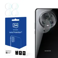 3MK Honor Magic 5 Pro 5G 3MK LENS PROTECTION kameravédő üveg 4db flexibilis 7H ÁTLÁTSZÓ