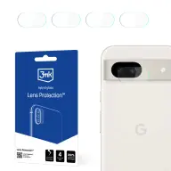 3MK Google Pixel 8a 3MK LENS PROTECTION kameravédő üveg 4db flexibilis 7H ÁTLÁTSZÓ