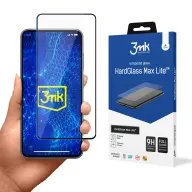 3MK Samsung S23 Plus 3MK HARD GLASS MAX LITE képernyővédő üveg 3D 9H FEKETE