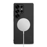 NILLKIN Samsung S25 Ultra NILLKIN SUPER FROSTED PRO MAGNETIC műanyag telefonvédő mágneses gumírozott FEKETE