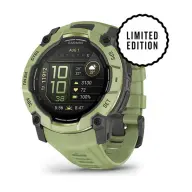 GARMIN Instinct 3 50mm AMOLED páfrányzöld szilikon szíj 010-03020-02