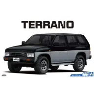 AOSHIMA Nissan D21 Terrano V6-3000 R3M 1991 autó modell AO57087
