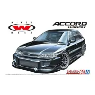 AOSHIMA Honda WingsWest CF2 Accord Wagon 1996 autó modell AO58039