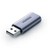 UGREEN CM383 USB 3.5 mm-es jack audio adapter alumínium